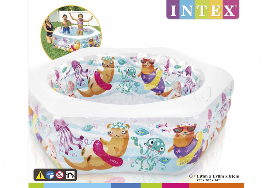       Intex 56493NP Happy Otter Pool ( 6 )