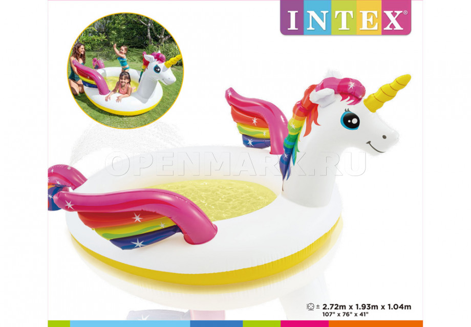       Intex 57441NP Mystic Unicorn Spray Pool ( 2 )