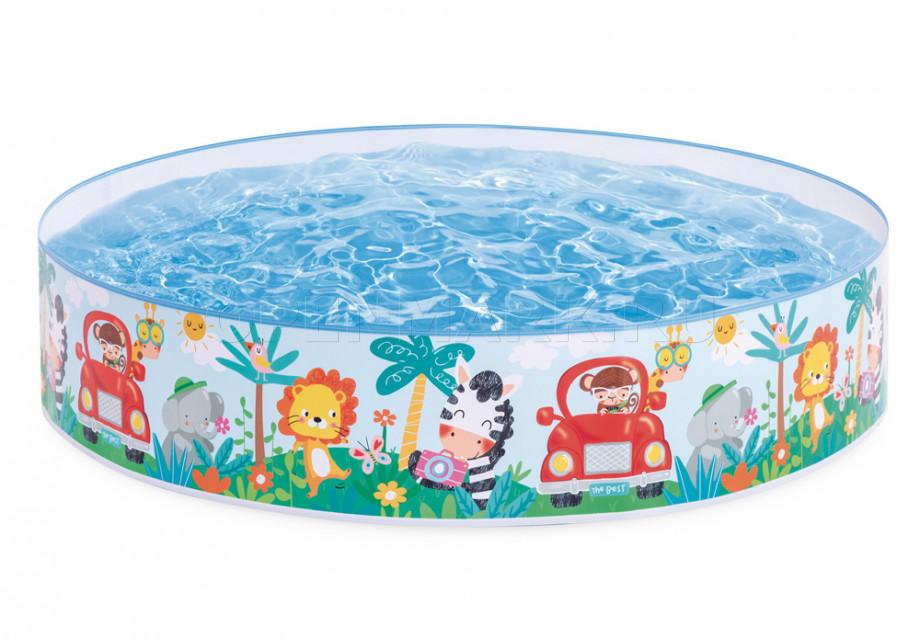 Бассейн детский Intex 58477NP Animal Adventure Snapset Pool (от 3 лет)