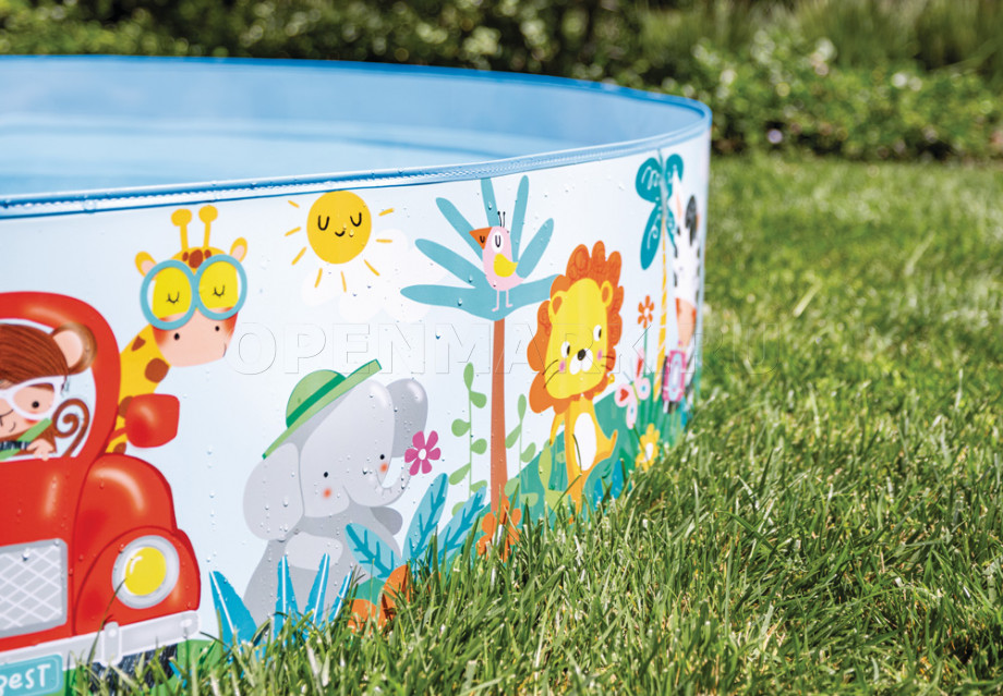 Бассейн детский Intex 58477NP Animal Adventure Snapset Pool (от 3 лет)