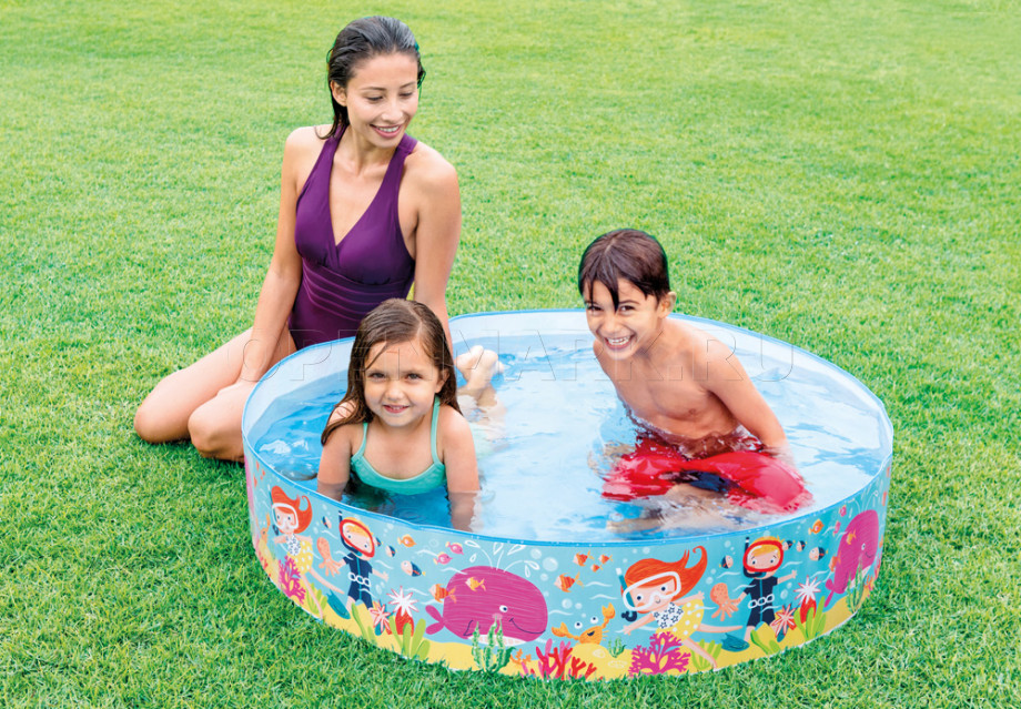 Бассейн детский Intex 58477NP Animal Adventure Snapset Pool (от 3 лет)