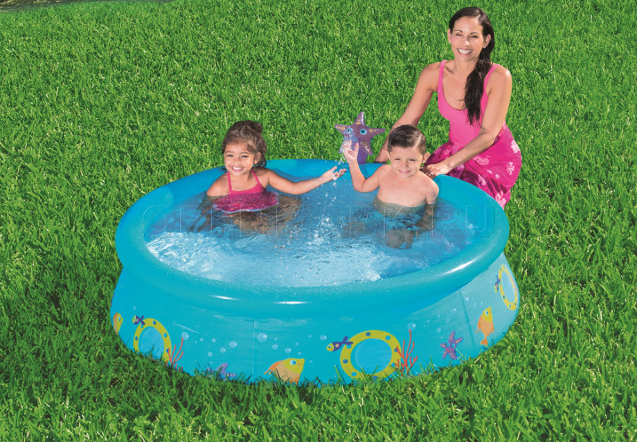   Bestway 57326 My First Fast Set Spray Pool (152  38 )