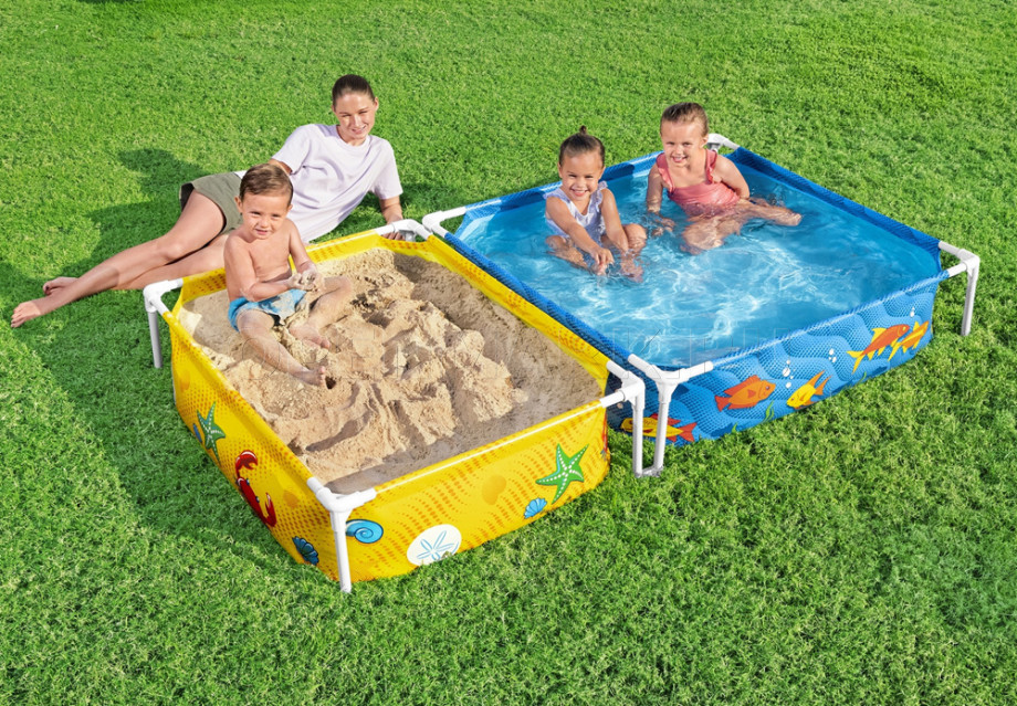     Bestway 561CF My First Frame Pool and Sandpit (213  122  30.5 )