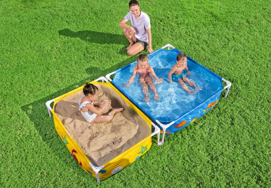     Bestway 561CF My First Frame Pool and Sandpit (213  122  30.5 )