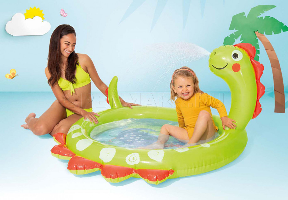      Intex 58437NP Dinosaur Spray Pool ( 2 )