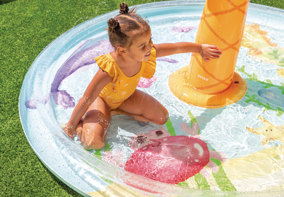       Intex 56433NP Palm Tree Spray Pool ( 2 )