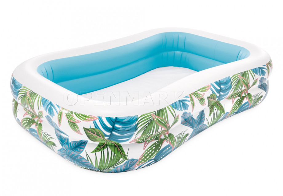 Надувной семейный бассейн Тропики Intex 57177NP Tropical Swim Center Family Pool (от 3 лет)