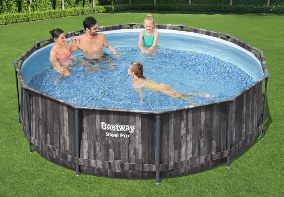   Bestway 561QX Steel Pro Frame Pool (366  100 )