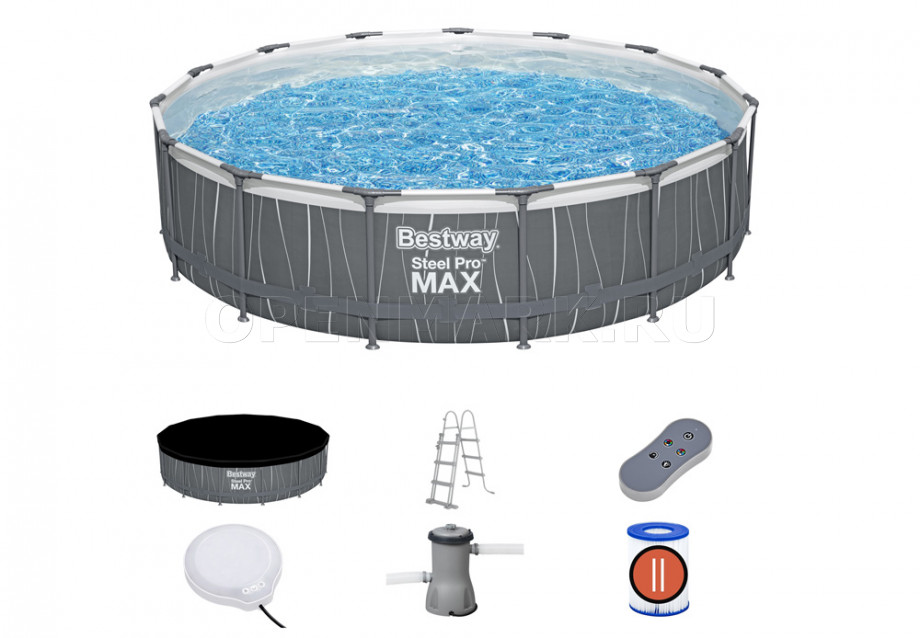   Bestway 561GD Steel Pro Max Frame Pool (457  107 ) +    + 