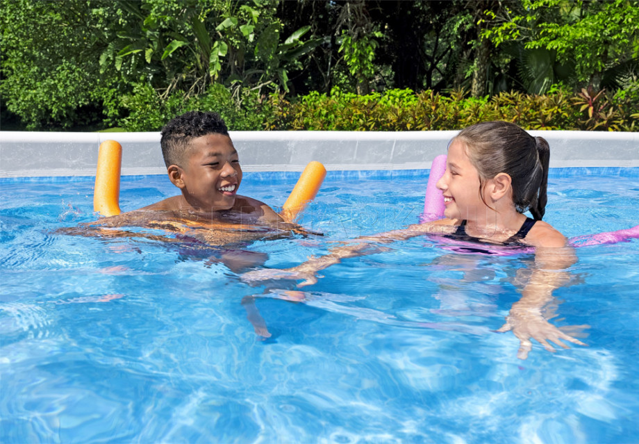   Bestway 56670 Steel Pro Max Rectangular Frame Pool (488  244  122 ) +    + 