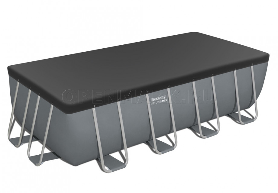  Bestway 56670 Steel Pro Max Rectangular Frame Pool (488  244  122 ) +    + 