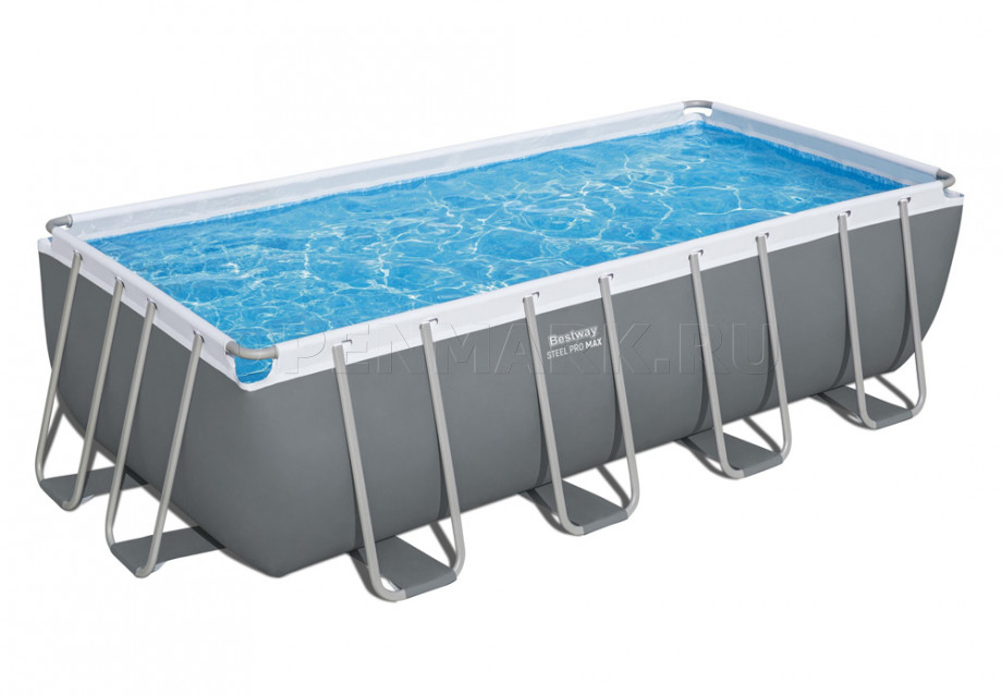   Bestway 56670 Steel Pro Max Rectangular Frame Pool (488  244  122 ) +    + 