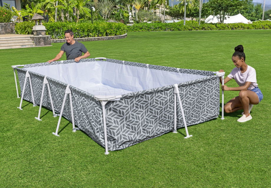   Bestway 561FV Steel Pro Frame Pool (366  201  66 ) +   