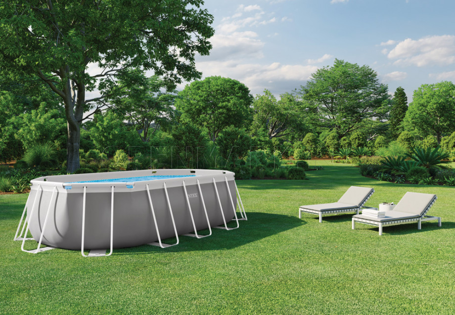   Intex 26796NP Oval Prism Frame Pool (503  274  122 ) +    + 
