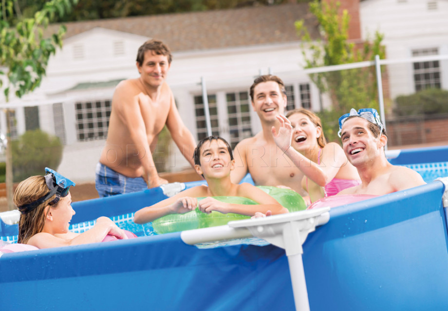 Каркасный бассейн Intex 28271NP Rectangular Frame Pool (260 х 160 х 65 см)