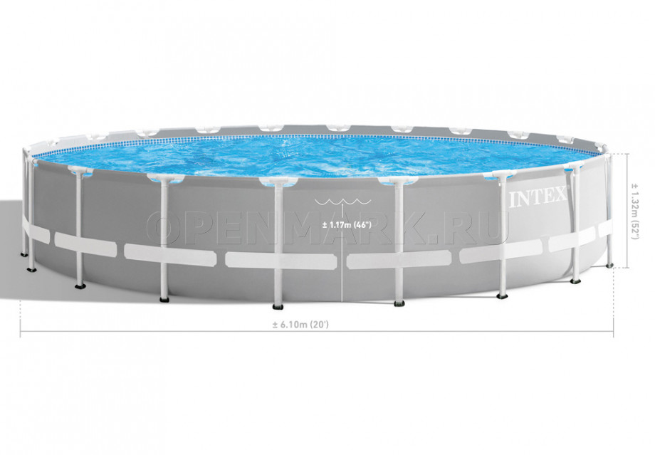   Intex 26756WPA Prism Frame Pool (610  132 )