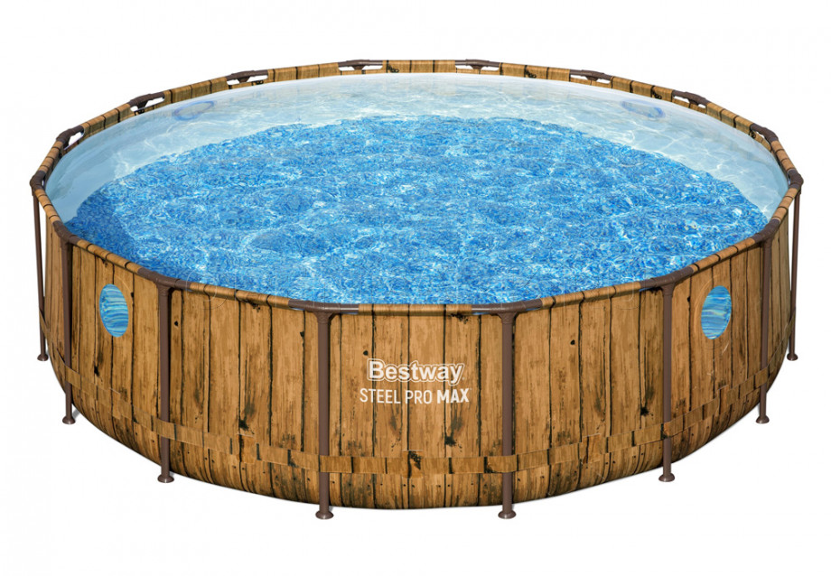   Bestway 56725 Steel Pro Max Frame Pool (488  122 ) +    + 