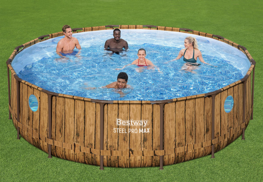   Bestway 56725 Steel Pro Max Frame Pool (488  122 ) +    + 