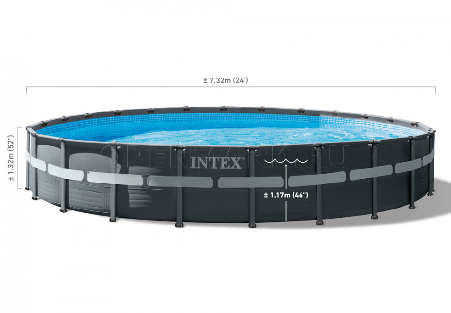   Intex 26340WPA Ultra XTR Frame Pool (732  132 )