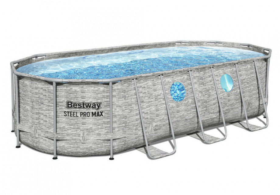   Bestway 56716 Steel Pro Max Oval Frame Pool (549  274  122 ) +    + 