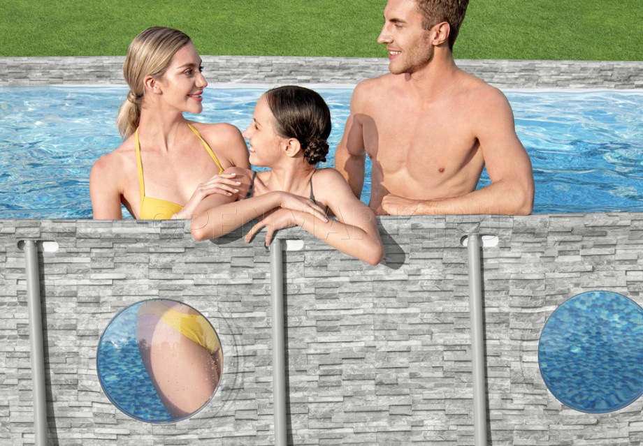   Bestway 56716 Steel Pro Max Oval Frame Pool (549  274  122 ) +    + 