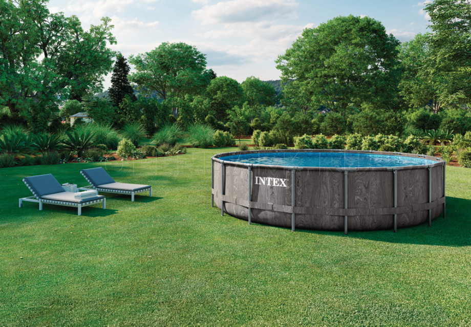   Intex 26744WPA Greywood Prism Frame Pool (549  122 )