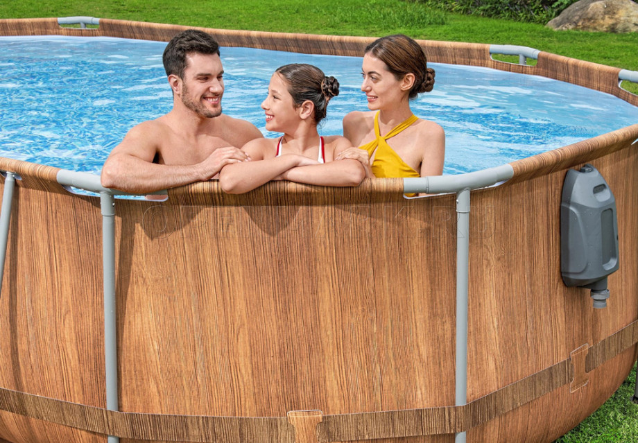   Bestway 56719 Steel Pro Max Oval Frame Pool (610  366  122 ) +    + 