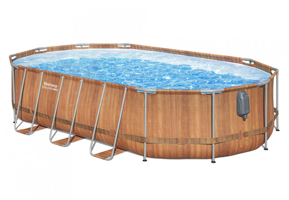   Bestway 56719 Steel Pro Max Oval Frame Pool (610  366  122 ) +    + 