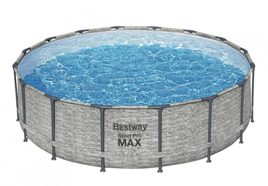   Bestway 5619E Steel Pro Max Frame Pool (488  122 ) +    + 