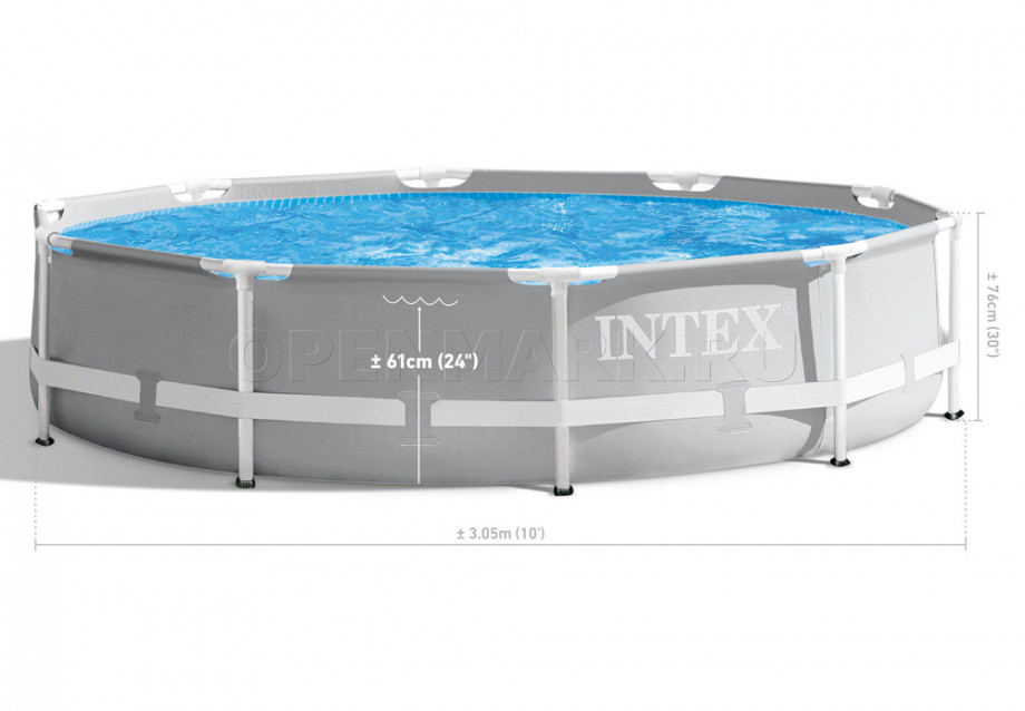   Intex 54702CS Prism Frame Pool (305  76 ) +    + 