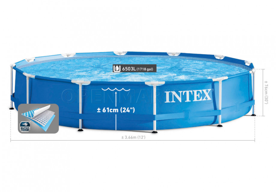   Intex 54212CS Metal Frame Pool (366  76 ) +    + 