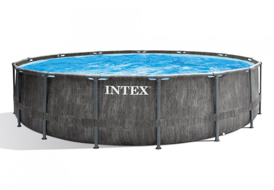   Intex 54742CS Greywood Prism Frame Pool (457  122 ) +    +  + 