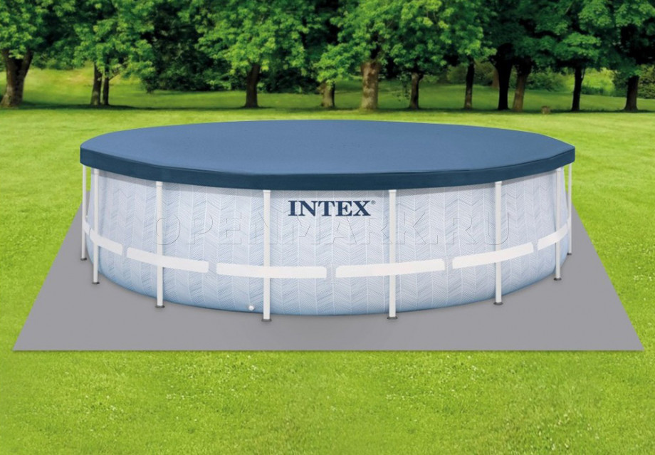   Intex 26746WP Chevron Prism Frame Pool (488  122 ) + 