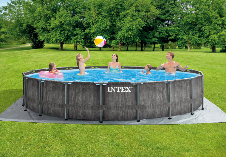   Intex 54744CS Greywood Prism Frame Pool (549  122 ) +    +  + 