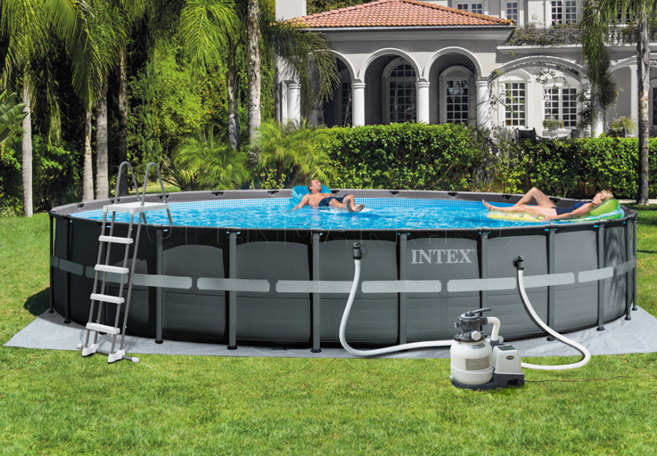   Intex 54340CS Ultra XTR Frame Pool (732  132 ) +    +  + 