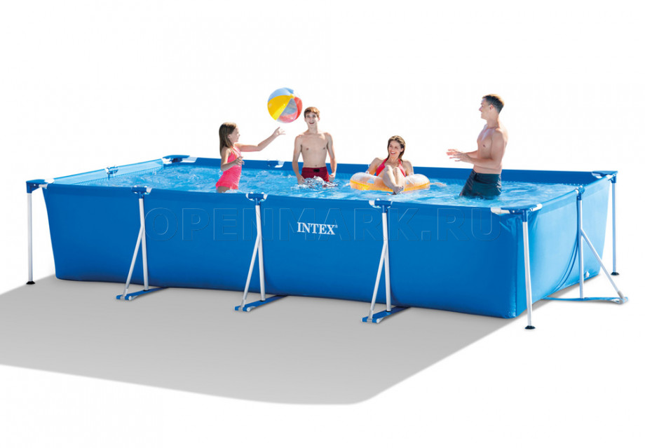   Intex 54274CS Rectangular Frame Pool (450  220  84 ) +    + 