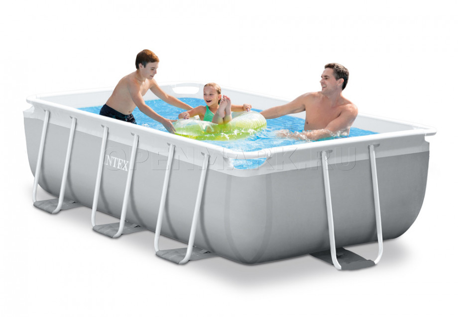   Intex 54784CS Rectangular Prism Frame Pool (300  175  80 ) +    +  + 