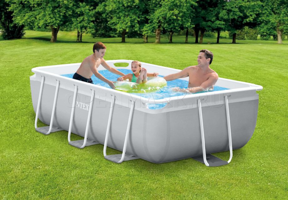   Intex 54784CS Rectangular Prism Frame Pool (300  175  80 ) +    +  + 