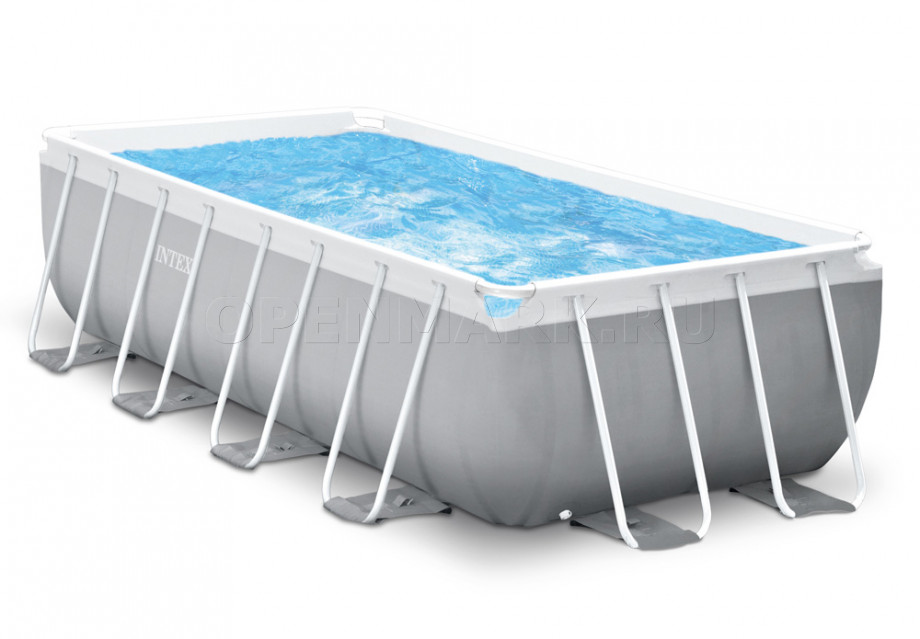   Intex 54792CS Rectangular Prism Frame Pool (488  244  107 ) +    +  + 