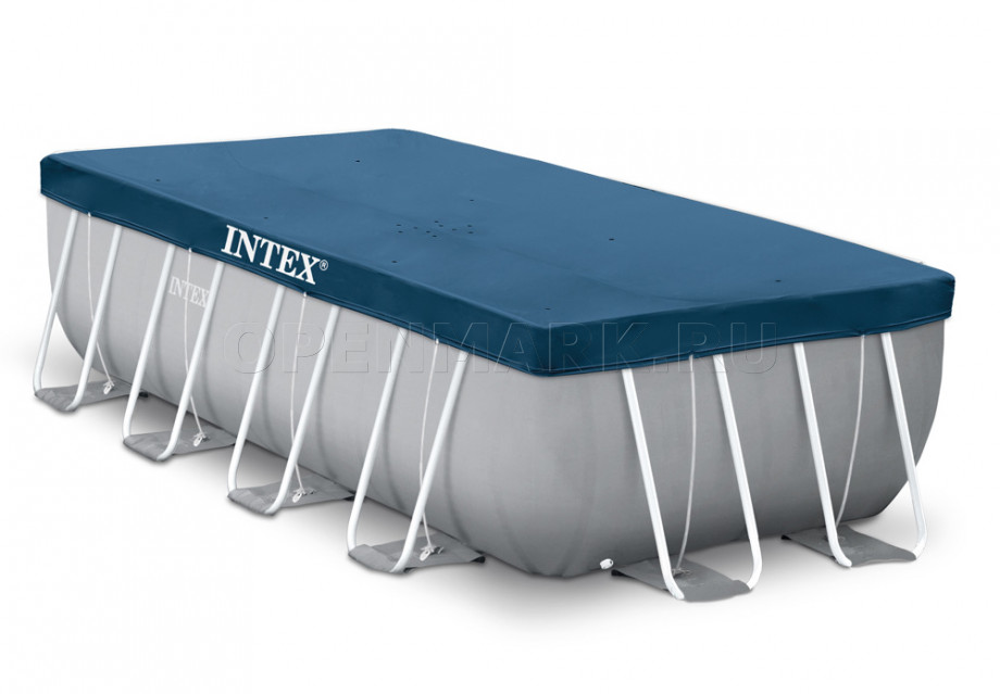   Intex 54792CS Rectangular Prism Frame Pool (488  244  107 ) +    +  + 