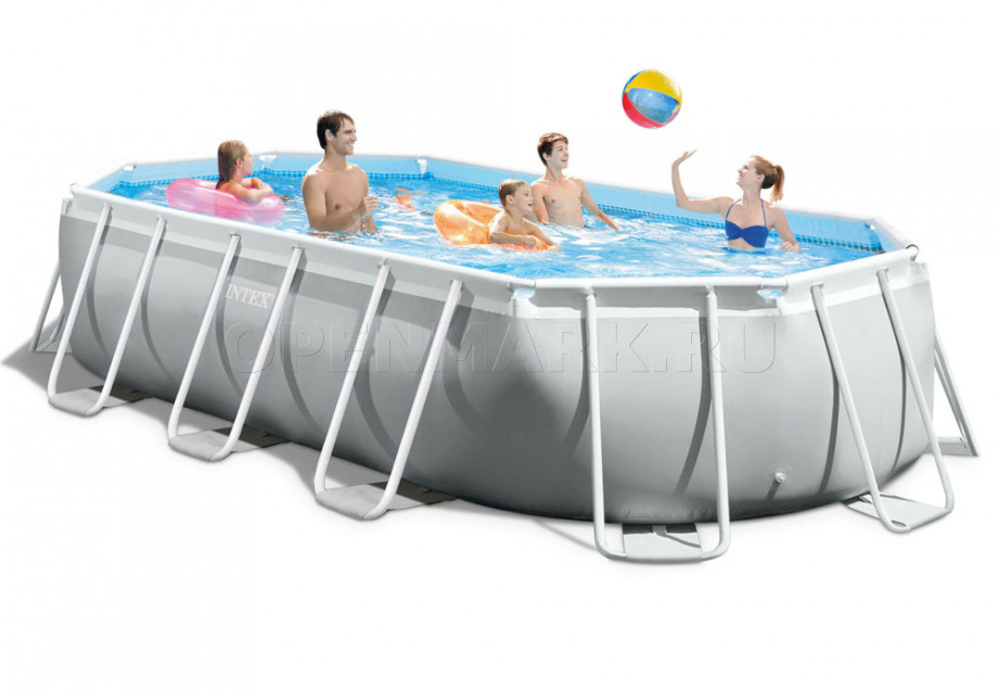   Intex 54796CS Oval Prism Frame Pool (503  274  122 ) +    +  + 