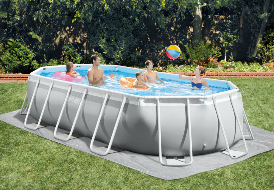   Intex 54796CS Oval Prism Frame Pool (503  274  122 ) +    +  + 