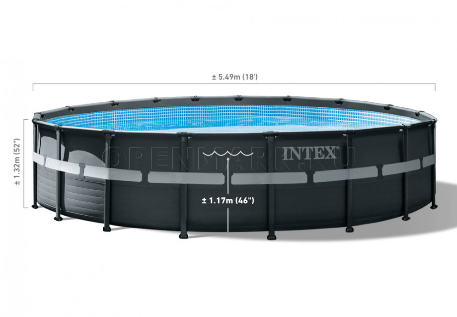  Intex 26330WP Ultra XTR Frame Pool (549  132 ) + 