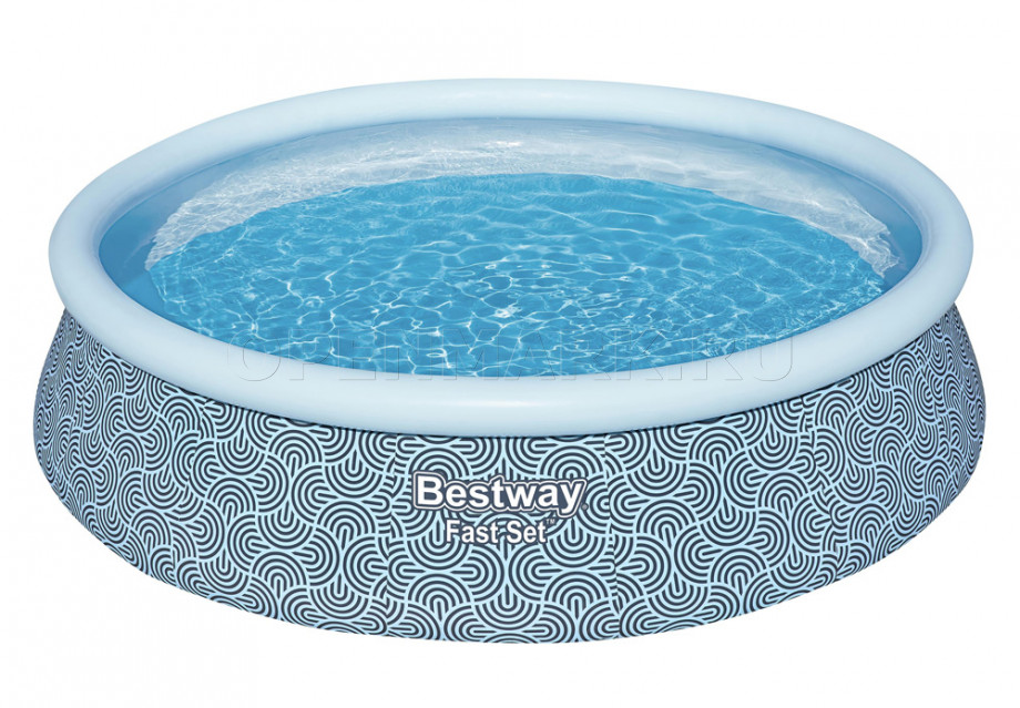   Bestway 57372 Fast Set Pool (457  107 ) +    + 