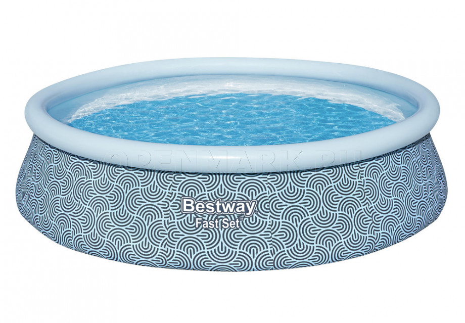   Bestway 57372 Fast Set Pool (457  107 ) +    + 
