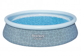   Bestway 57372 Fast Set Pool (457  107 ) +    + 