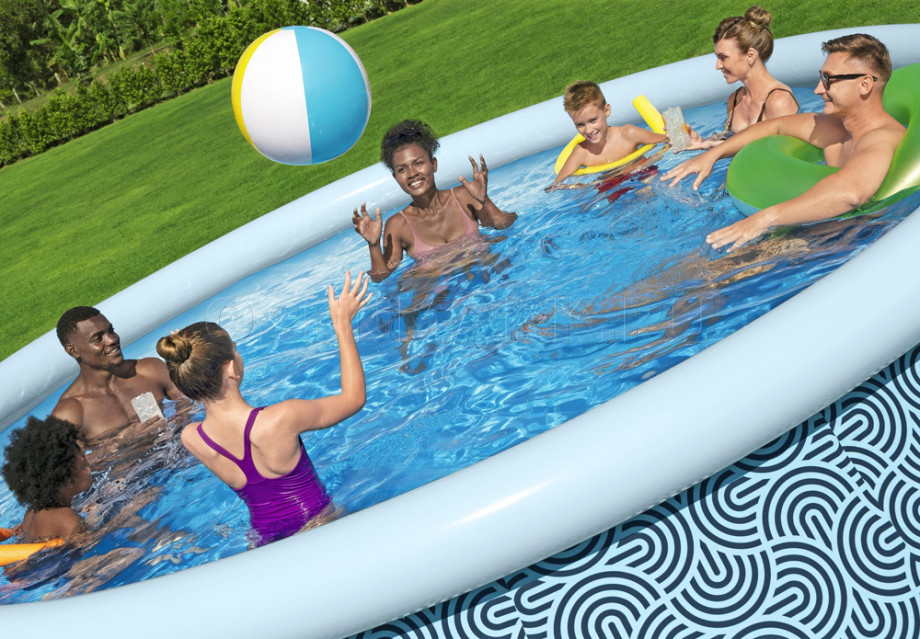   Bestway 57372 Fast Set Pool (457  107 ) +    + 