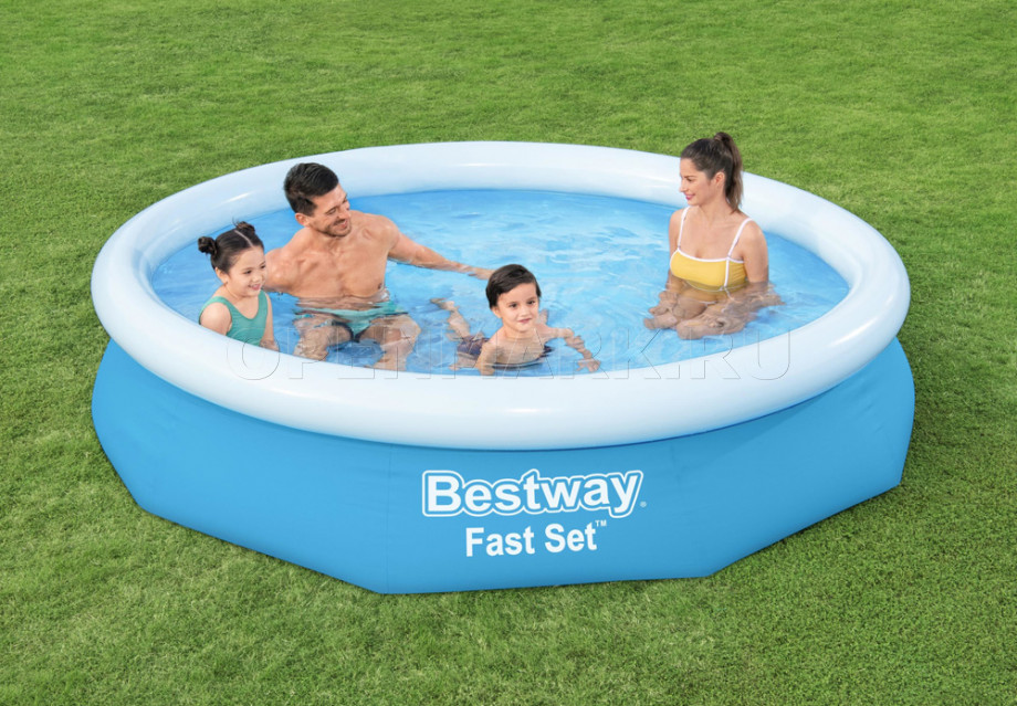   Bestway 57456 Fast Set Pool (305  66 )