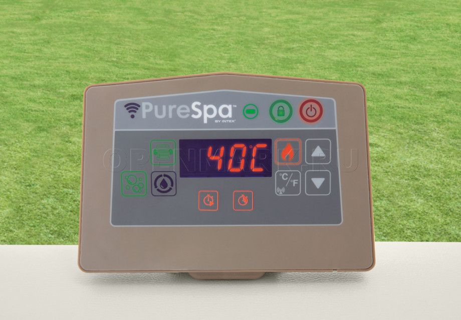    Intex 28472 PureSpa Bubble Massage Chevron Deluxe (196  71 )