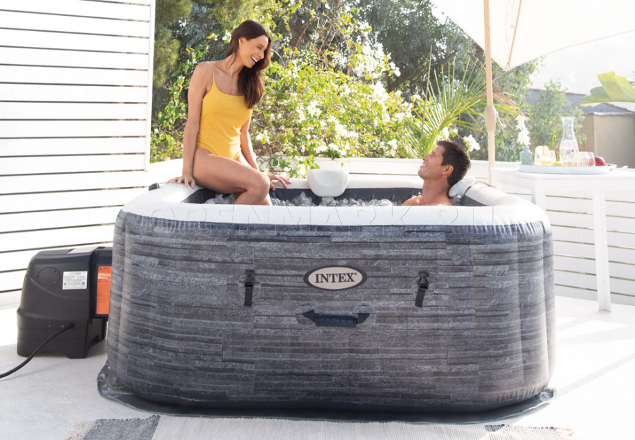    Intex 28450 PureSpa Bubble Massage Greystone Deluxe (175  71 )